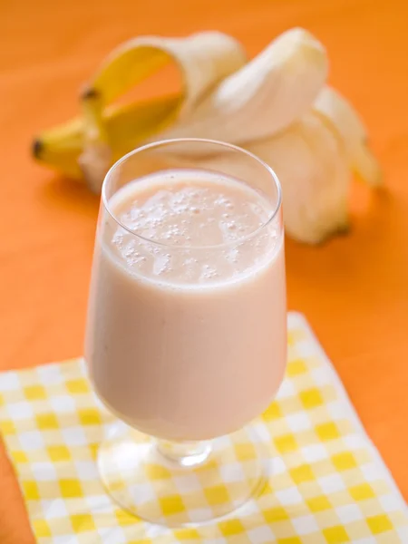 バナナのミルクセーキ — ストック写真