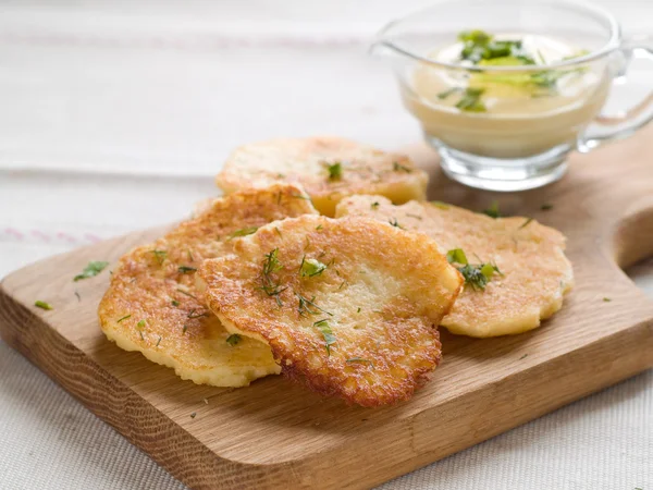 Frittelle di patate — Foto Stock