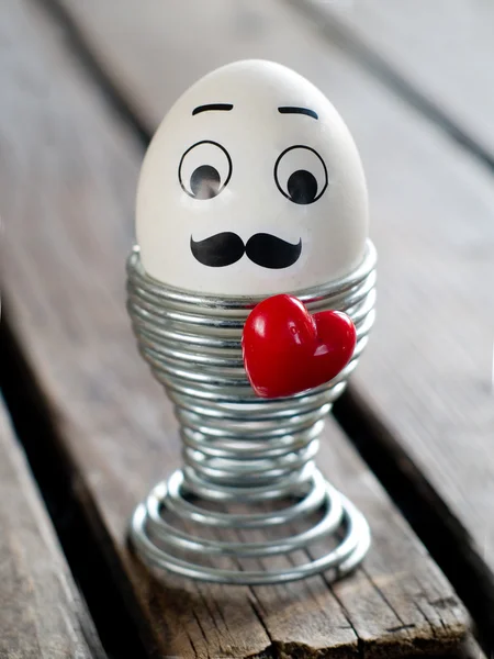 Easter hipster egg — Stock Photo, Image