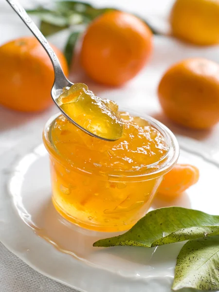 Tangerine jam — Stock Photo, Image