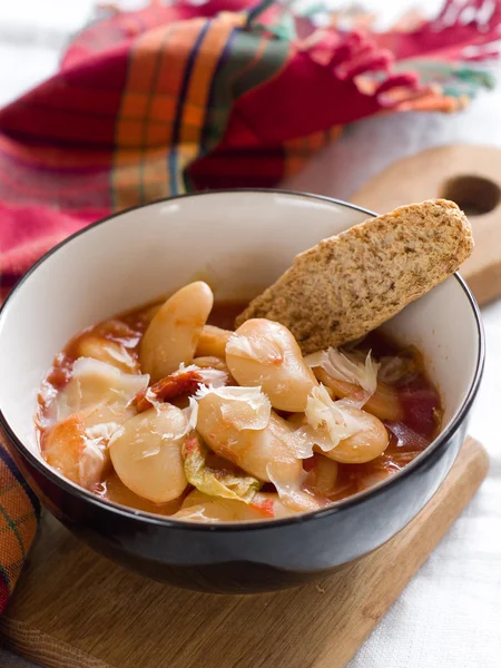 Sopa de feijão — Fotografia de Stock