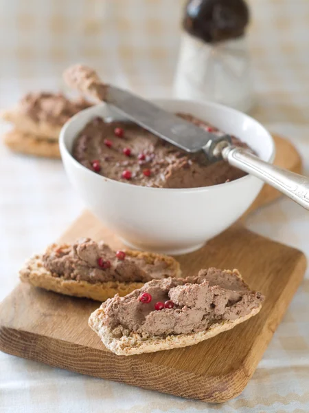 Liver pate — Stock Photo, Image