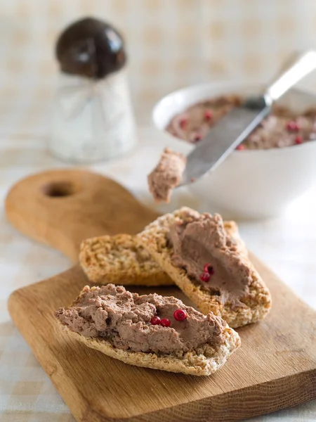 Liver pate — Stock Photo, Image