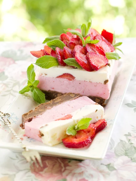 Gâteau au fromage au yaourt — Photo