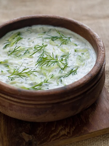 Tzatziki จุ่ม — ภาพถ่ายสต็อก