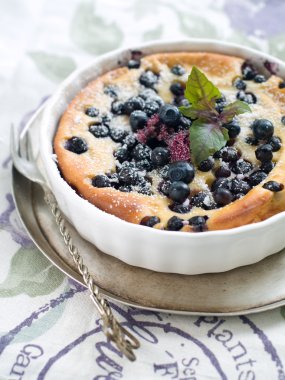 yaban mersini ile pasta