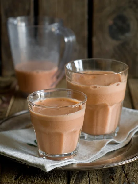 Batido de frutas —  Fotos de Stock