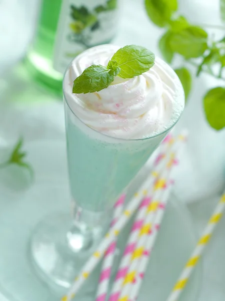 Mint milkshake — Stock Photo, Image