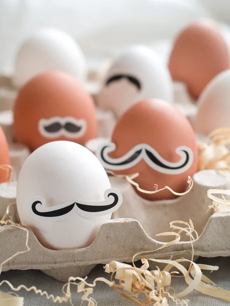 Hipster αυγά — Φωτογραφία Αρχείου
