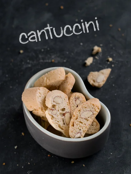 Cantuccini 饼干 — 图库照片