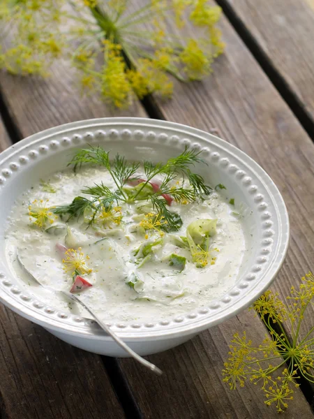 Cold soup — Stock Photo, Image