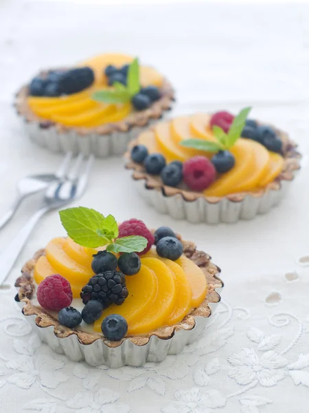 Tartes aux baies fraîches — Photo