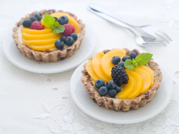 Tartes aux baies fraîches — Photo