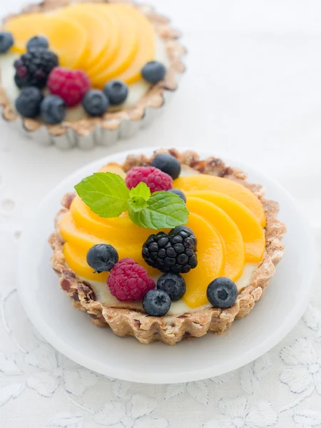 Tartes aux baies fraîches — Photo