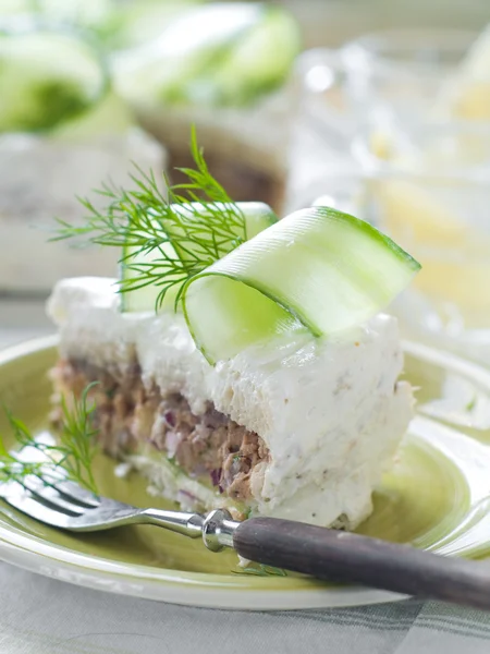 Sandwichkuchen — Stockfoto