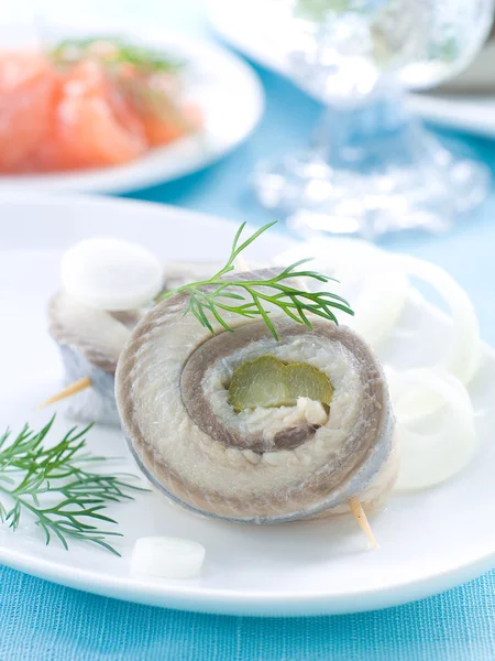 Heringsrollmops — Stockfoto