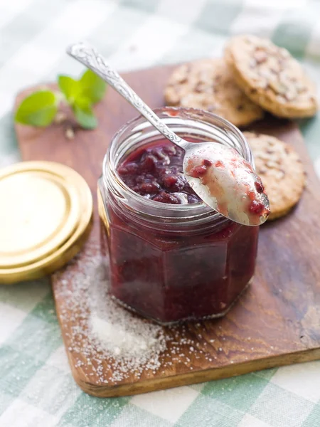 Berry jam — Stock Photo, Image