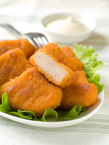 Nuggets de pollo — Foto de Stock