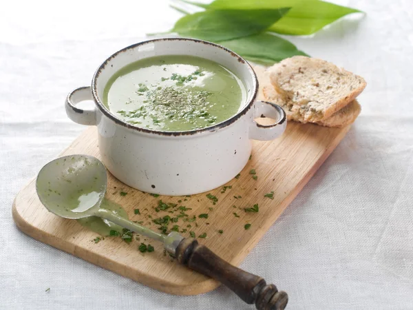 Gemüsecremesuppe — Stockfoto