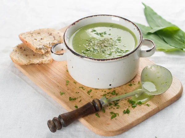 Vegetable cream soup — Stock Photo, Image