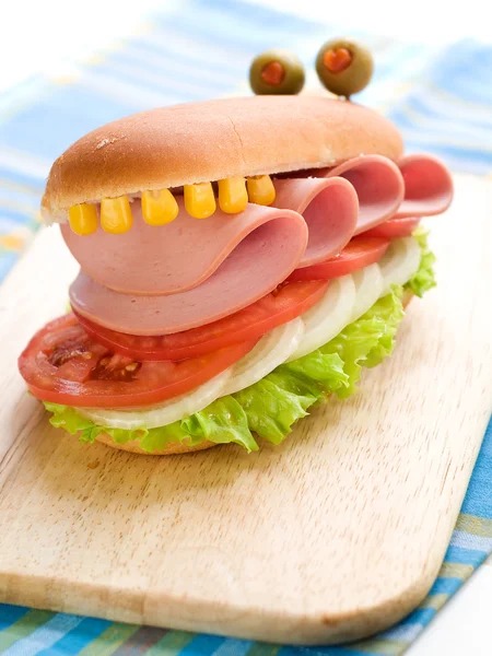 Heerlijk hamburger — Stockfoto