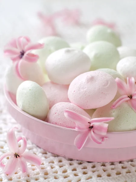 Meringue cookies — Stockfoto