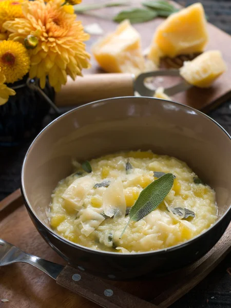 Risotto com abóbora — Fotografia de Stock