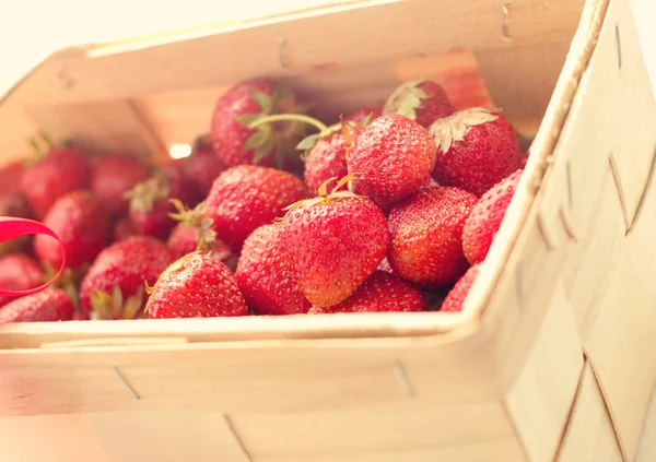 Frische Erdbeere — Stockfoto