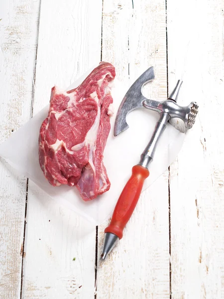 Rauw vers vlees Steak — Stockfoto