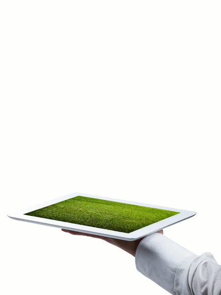 otların arasında ellerine verilen tablet kavramı