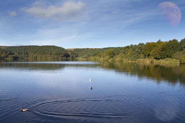 Ogden vatten west yorkshire — Stockfoto