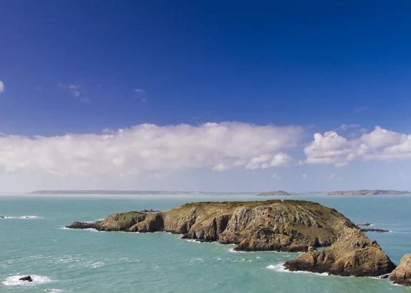 Coastal scene on the Channel Islands — Stock Photo, Image