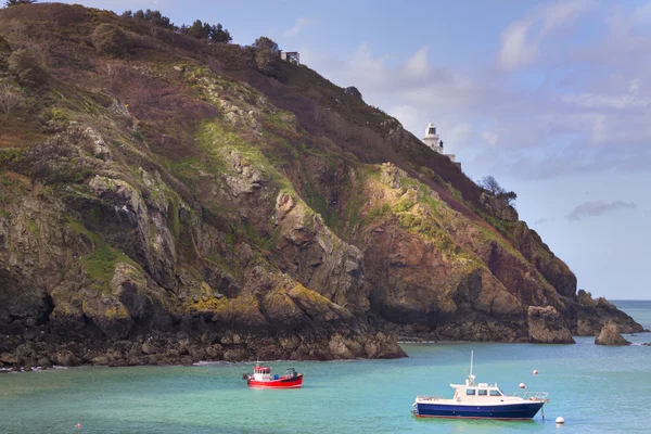 Escena costera en Sark — Foto de Stock