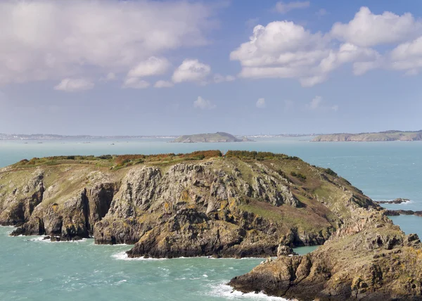 Coastal scene on the Channel Islands — Stock Photo, Image