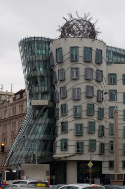 Prag Çek Cumhuriyeti cityscape evde dans