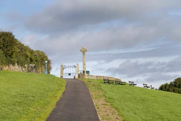 Padstow cornwall eerste Wereldoorlog memorial. — Stockfoto