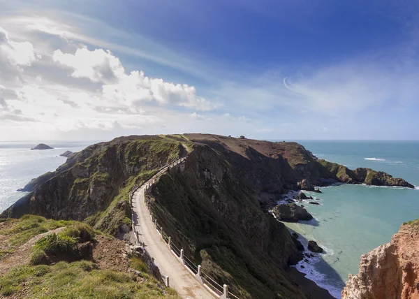 La Coupee on Sark — Stock Photo, Image