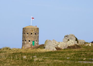 sahil koruma mazgal kuleleri Guernsey.