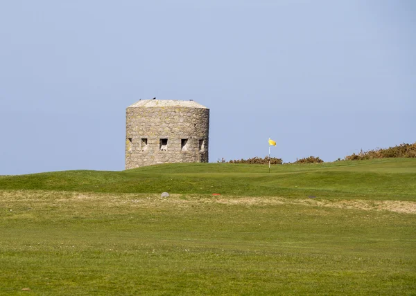 Kryphål towers i guernsey — Stockfoto