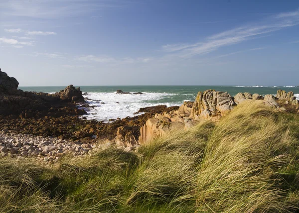 Guernsey sahil sahnesi, — Stok fotoğraf