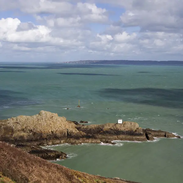 Jerbourg σημείο στο guernsey — Φωτογραφία Αρχείου