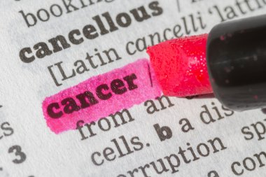 Kanser sözlük tanımı