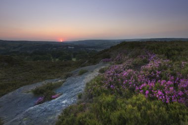 Norland moor günbatımı