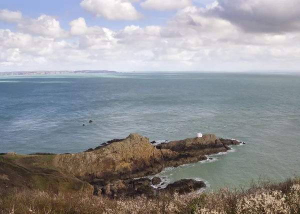 Jerbourg point na guernsey — Zdjęcie stockowe