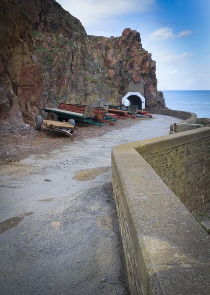 Escena costera en Sark — Foto de Stock