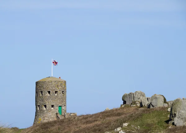 Loophole towers in Guernsey — Stock Photo, Image