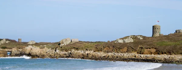 Torres de escapatoria en Guernsey — Foto de Stock