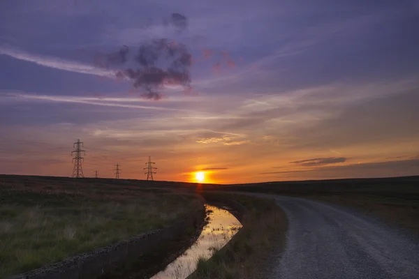 Pôr-do-sol — Fotografia de Stock