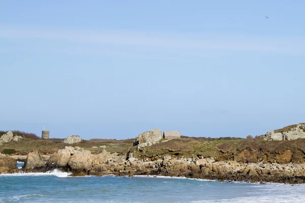 Wieże lukę w guernsey — Zdjęcie stockowe