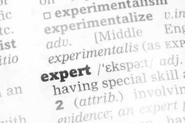 uzman sözlük tanımı